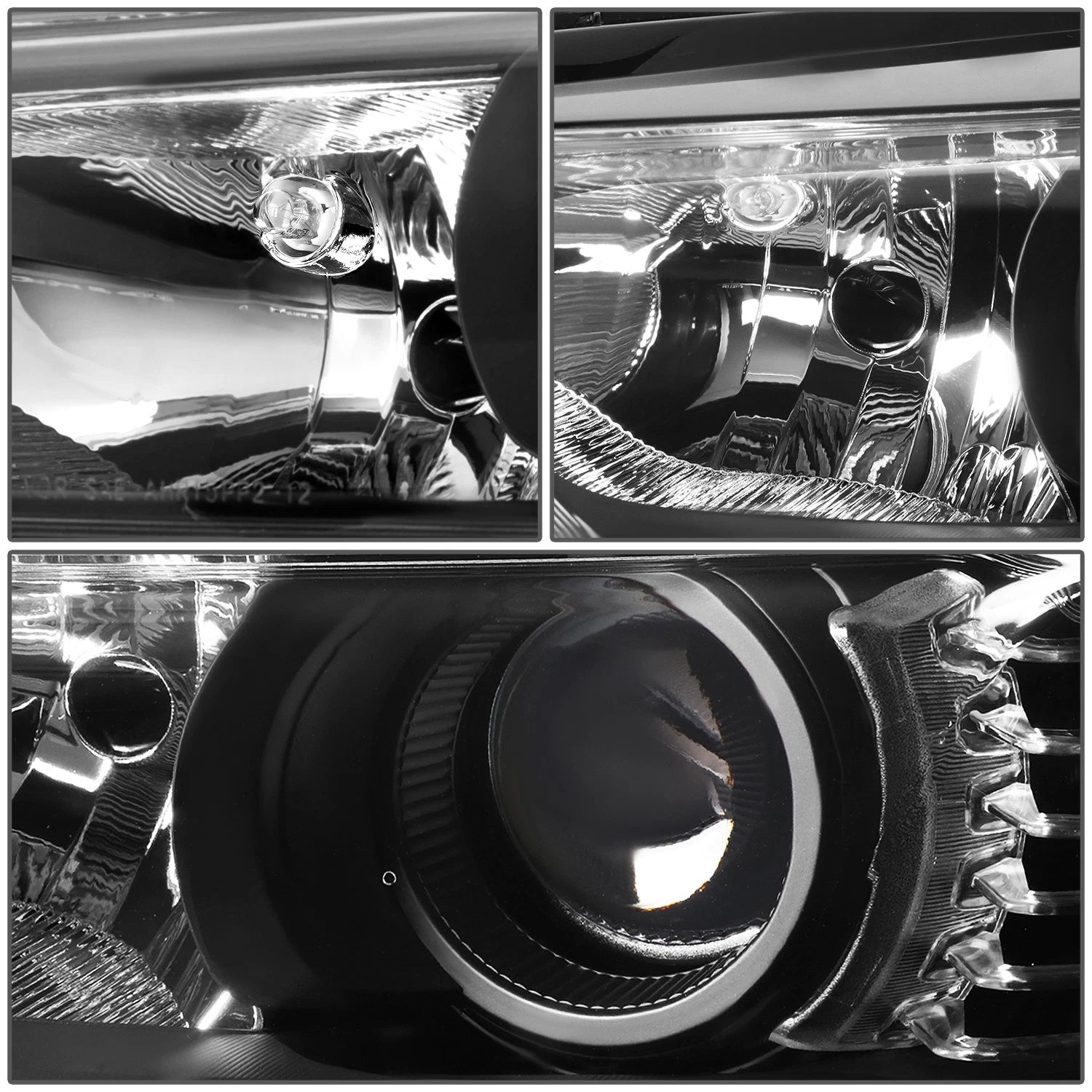 Projector Clear Lens Headlights for Ford Fusion (2013–2016)