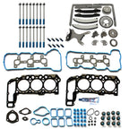 Timing Chain Kit with Full Bolts Gasket Set for Ram 1500, Jeep Liberty (2005–2009)