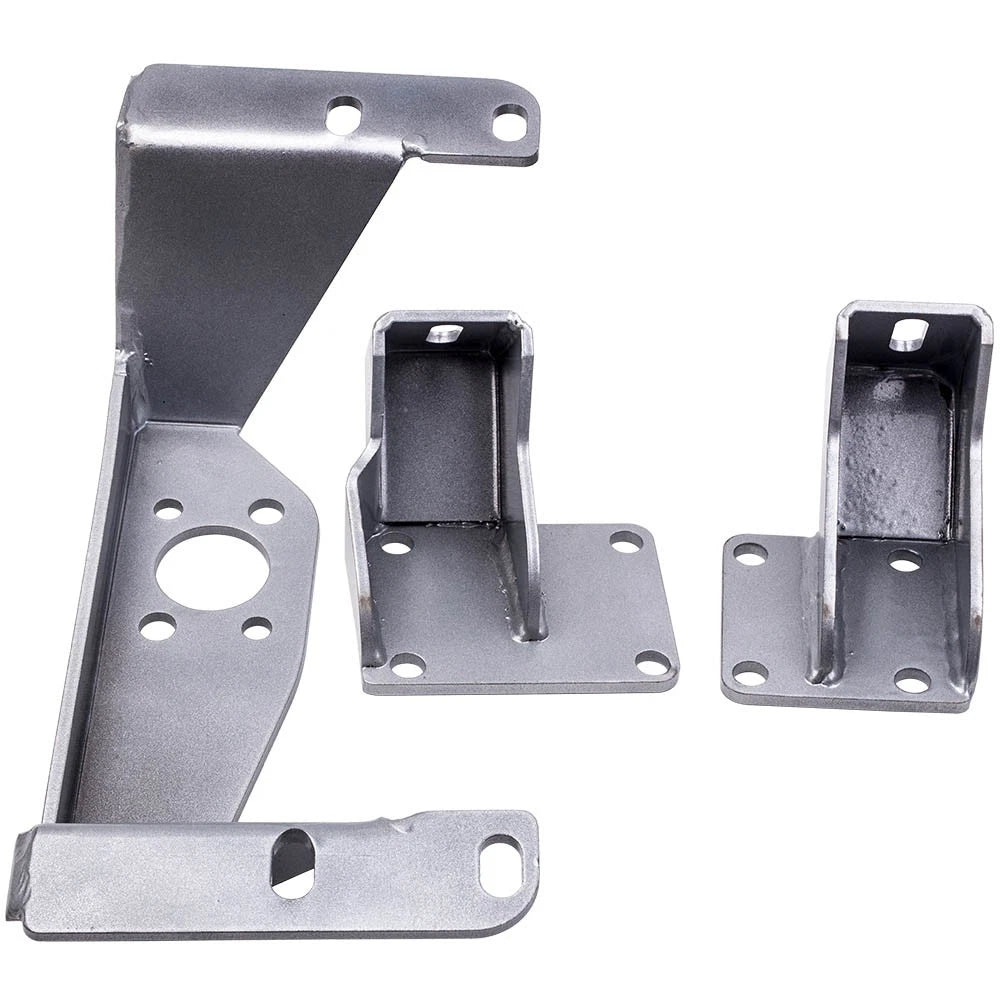 Set of 3 Engine Swap Motor Mount Brackets for Nissan 240SX (1989–1998)