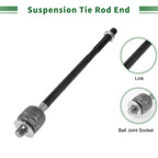 10 x Front Suspension Kit Tie Rod Ends & Sway Bar Links for Dodge Caravan (01-07)