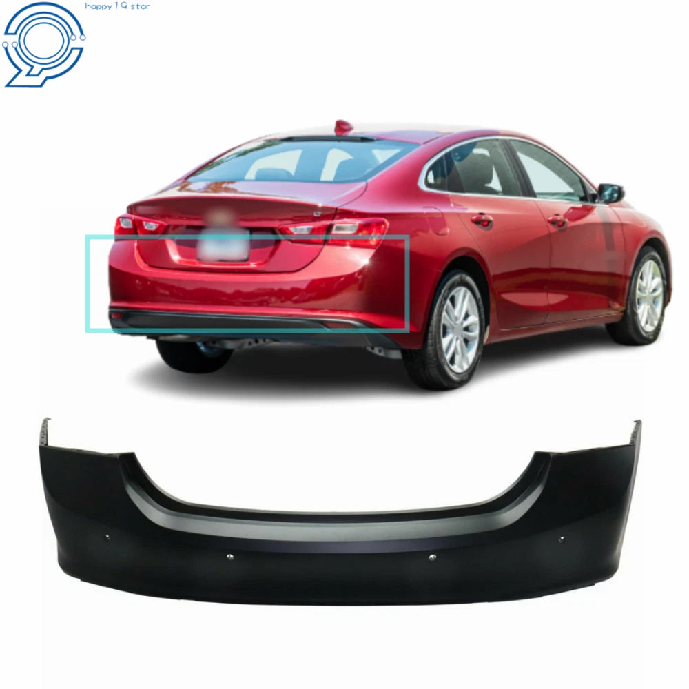 Rear Bumper Cover for Chevy Malibu (2016–2018) Primered