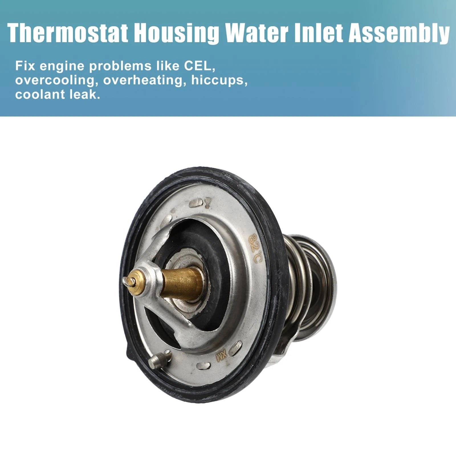 Engine Coolant Thermostat Housing Assembly 25500-2E000 for Kia Soul (2012–2019)