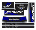 Set of 2 Blue Decals Kit for Mercruiser Bravo Three (2016)