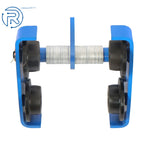 Heavy Duty Push Beam Trolley for Adjustable Lifting (2200 lbs)