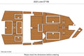 EVA Pads for Lowe ST 188 (2020) - Cockpit Swim Platform Teak Deck Mat