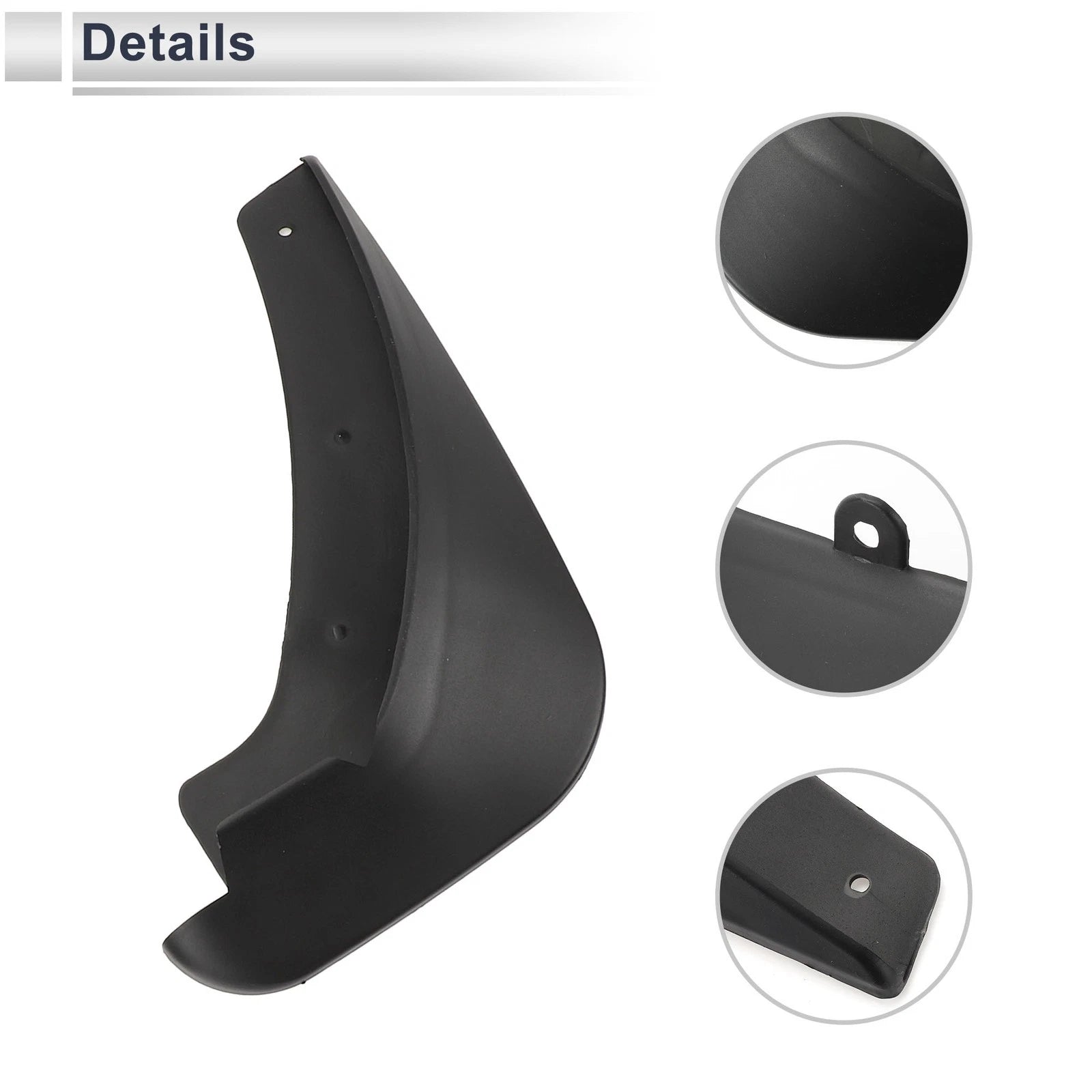 Set of 2 Mud Flaps Splash Guards for Mazda 3 (2011–2013)