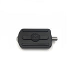 Black Skull Shifter Peg Toe Heel Rest Peg for Harley Road King Street Glide (1984–2017)