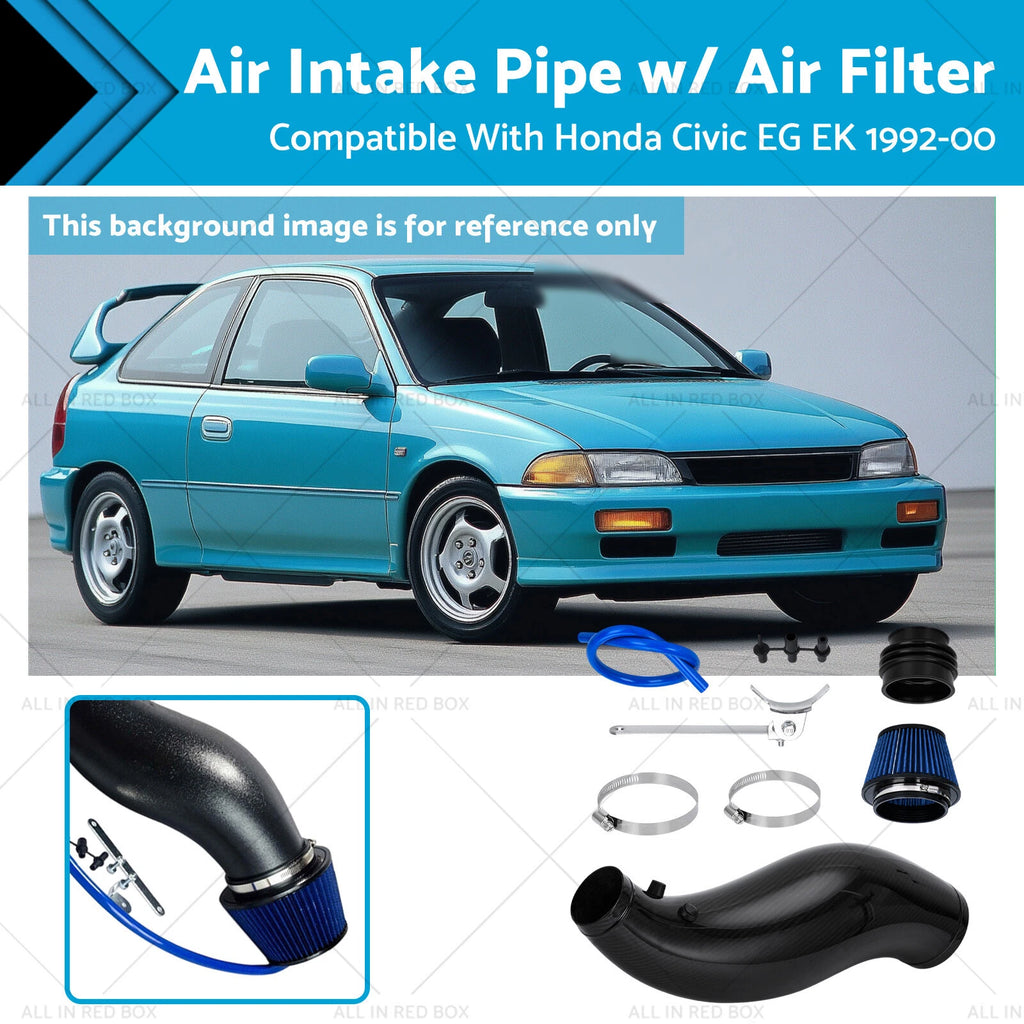 Air Intake Pipe with Air Filter for Honda Civic EG EK (1992–2000)