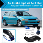Air Intake Pipe with Air Filter for Honda Civic EG EK (1992–2000)