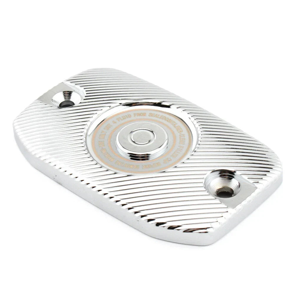 Brake Front Reservoir Master Cylinder Cover Cap for Harley X350 (2023) Chrome