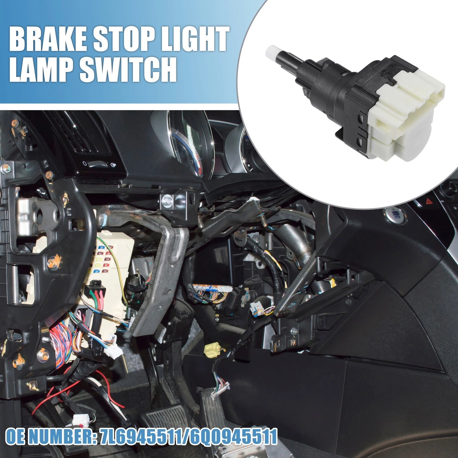 Brake Stop Light Lamp Switch No. 7L6945511/6Q0945511 for Audi A4 (2004–2005)