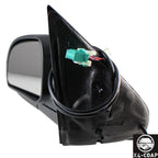 Driver Side Door Mirror for GMC, Isuzu, Chevy (VAQ2, GM1320322, 15789782)