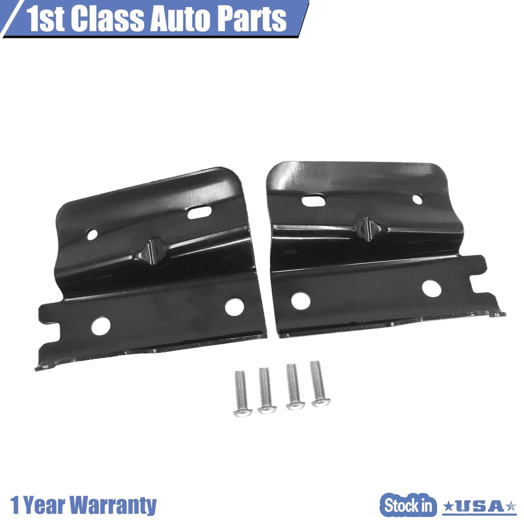 Set of 2 Soft Top Bow Brackets & Screws for Jeep Wrangler JK (2013–2018)