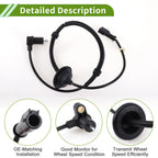ABS Wheel Speed Sensor F9ZZ2C190DB for Ford Mustang 