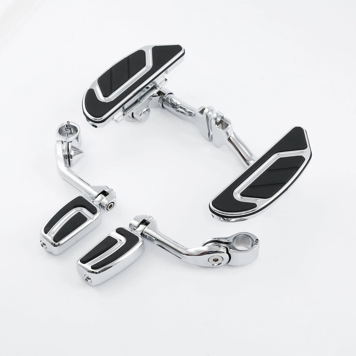 Passenger Floorboards & Footpegs for Harley Touring (1993–2025)