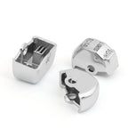 Chrome Control Switch Housing Button Cap Kit for Softail (2011)