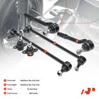 Set of 6 Front Ball Joints Sway Bar Links for BMW X5 (2000–2003)