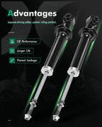 Rear Left Right Pair Shocks Struts for Toyota Celica (2000–2005)