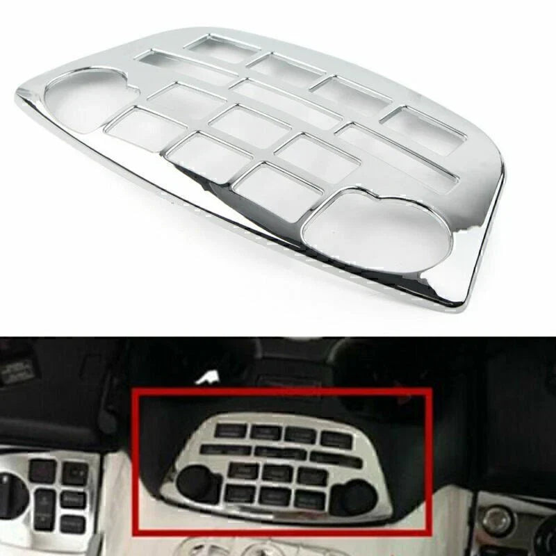 Chrome Radio Accent Panel for Honda Goldwing GL1800 (2001-2011)
