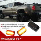 LED Fender Side Marker Light for Chevy Silverado Sierra 2015–2015