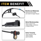 ABS Wheel Speed Sensor No.MN118244 for Mitsubishi Outlander (2003–2006)