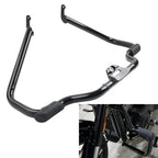 Front Engine Guard Crash Bar for Harley Softail Fat Boy (2018-2024) Black