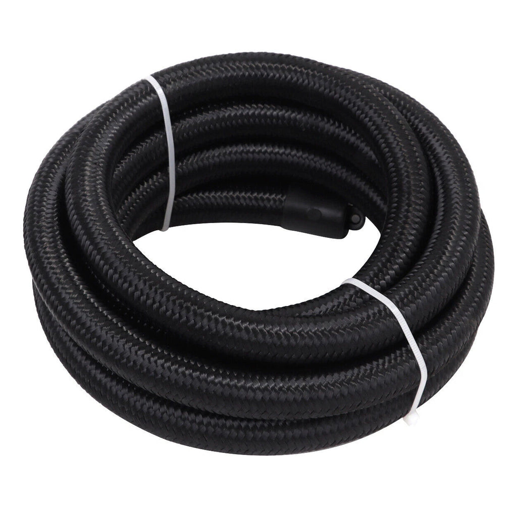 Fuel Hose Oil Gas Line for AN4/AN6/AN8/AN10/AN12 (Nylon Stainless Steel Braided)