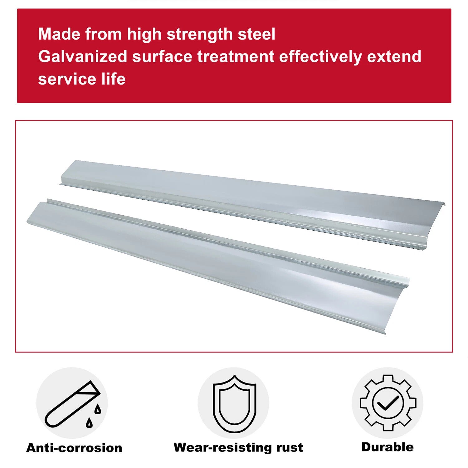 Rocker Panels for Dodge Ram 1500 (2002–2008)