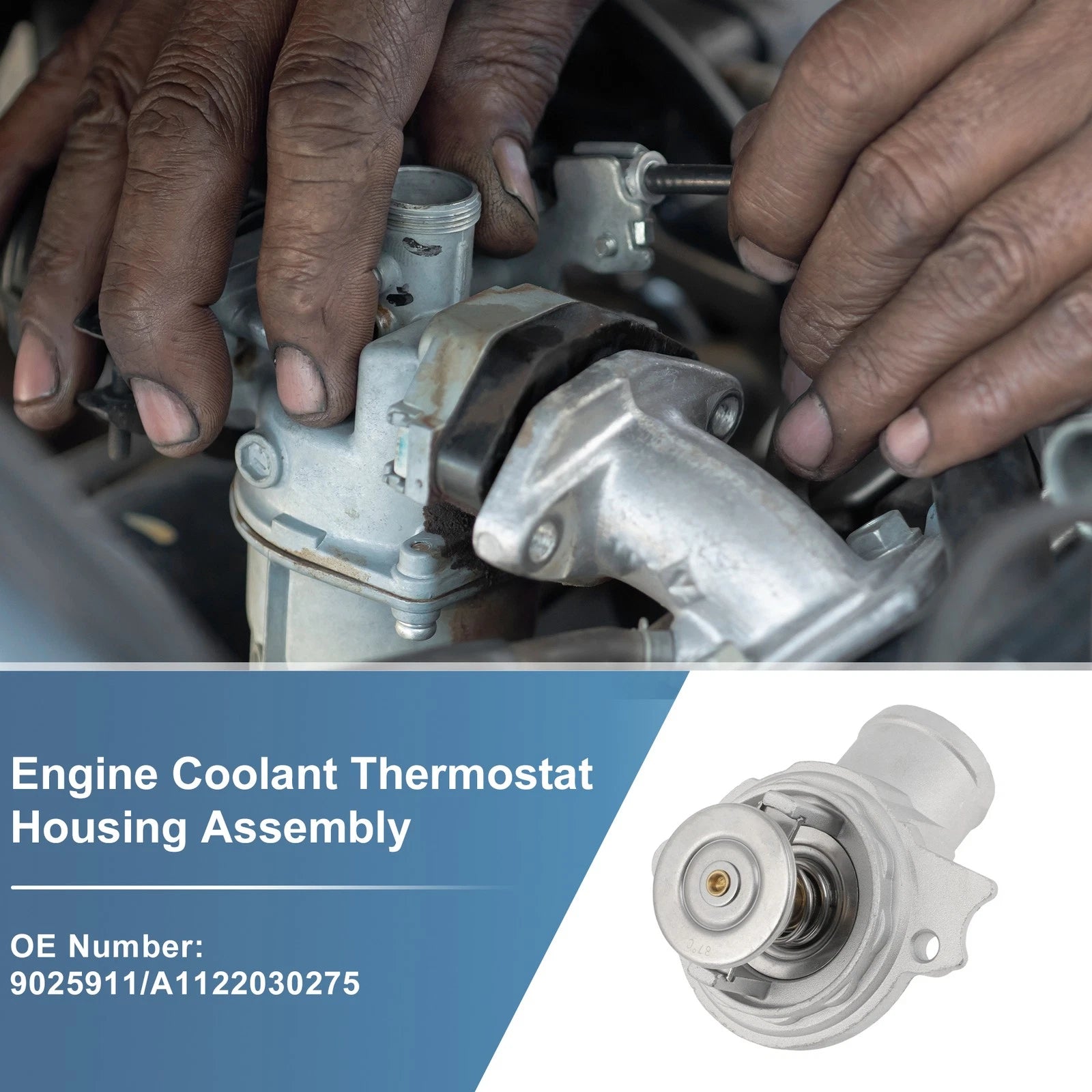 Engine Coolant Thermostat Housing Assembly No. 9025911 for Chrysler Crossfire (2004–2008)