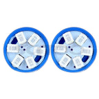 5pcs Smoke Cab Marker Lights + Base + LED + Wiring Pack for GMC K35/K3500