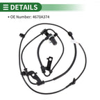 ABS Wheel Speed Sensor No. 4670A374 for Mitsubishi Galant (1994–2002)