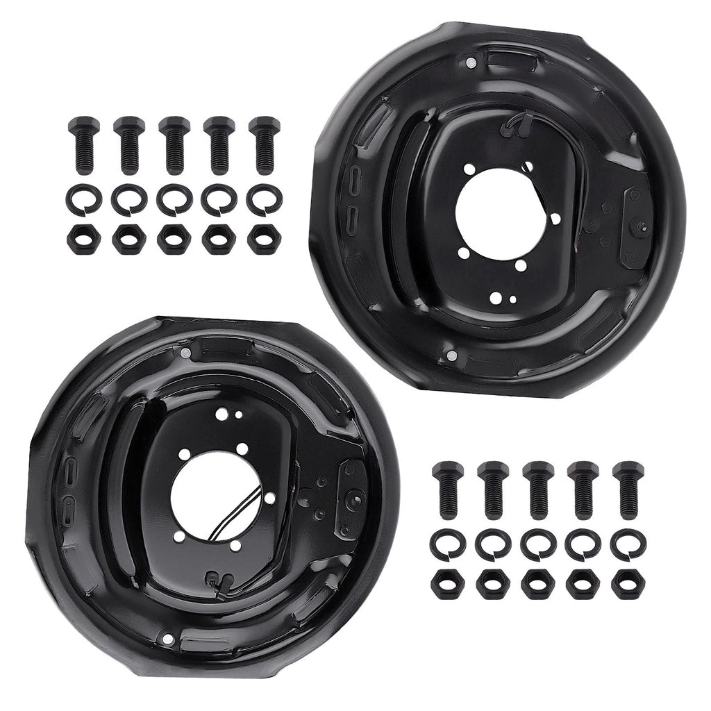 2X Electric Trailer Brakes for 5200-7000lb Axles (12" X 2")