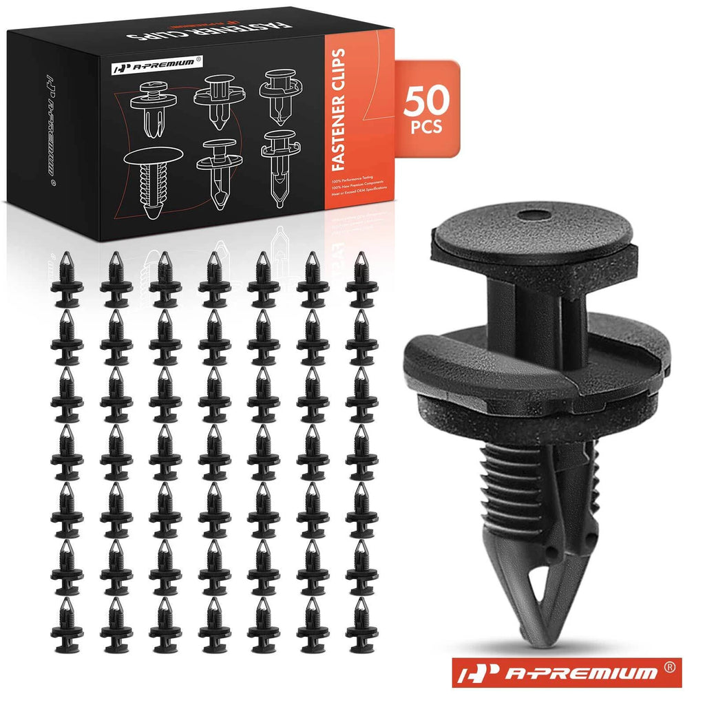50x Bumper Pillar Push-Type Retainer Clips for Jeep Renegade (2015–2023)
