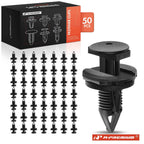 50x Bumper Pillar Push-Type Retainer Clips for Jeep Renegade (2015–2023)