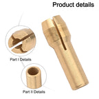 Brass Chucks Adapter for Electric Grinder (Heat-treated, High Hardness)