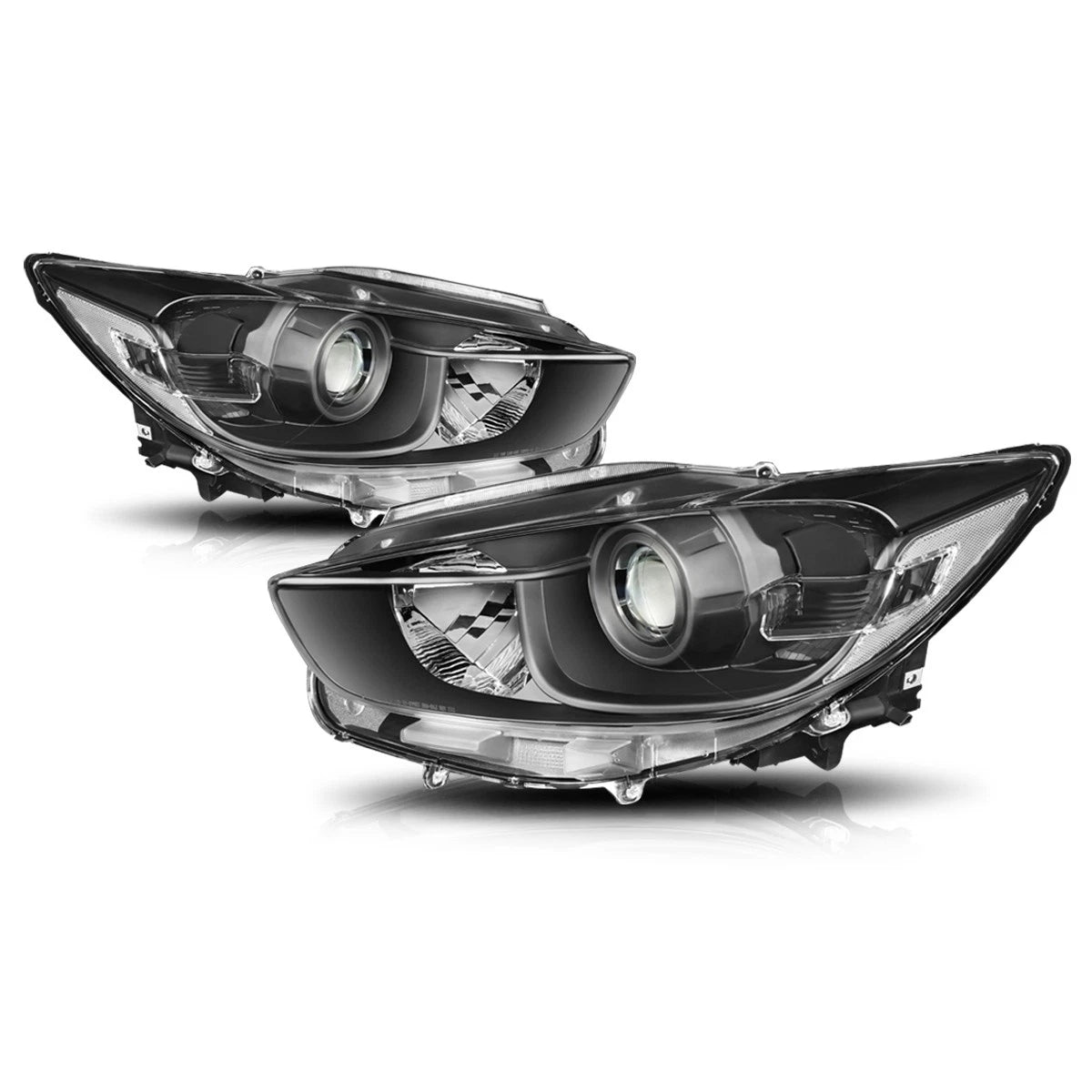 Projector Black Housing Headlight for Mazda CX-5 (2013–2016)