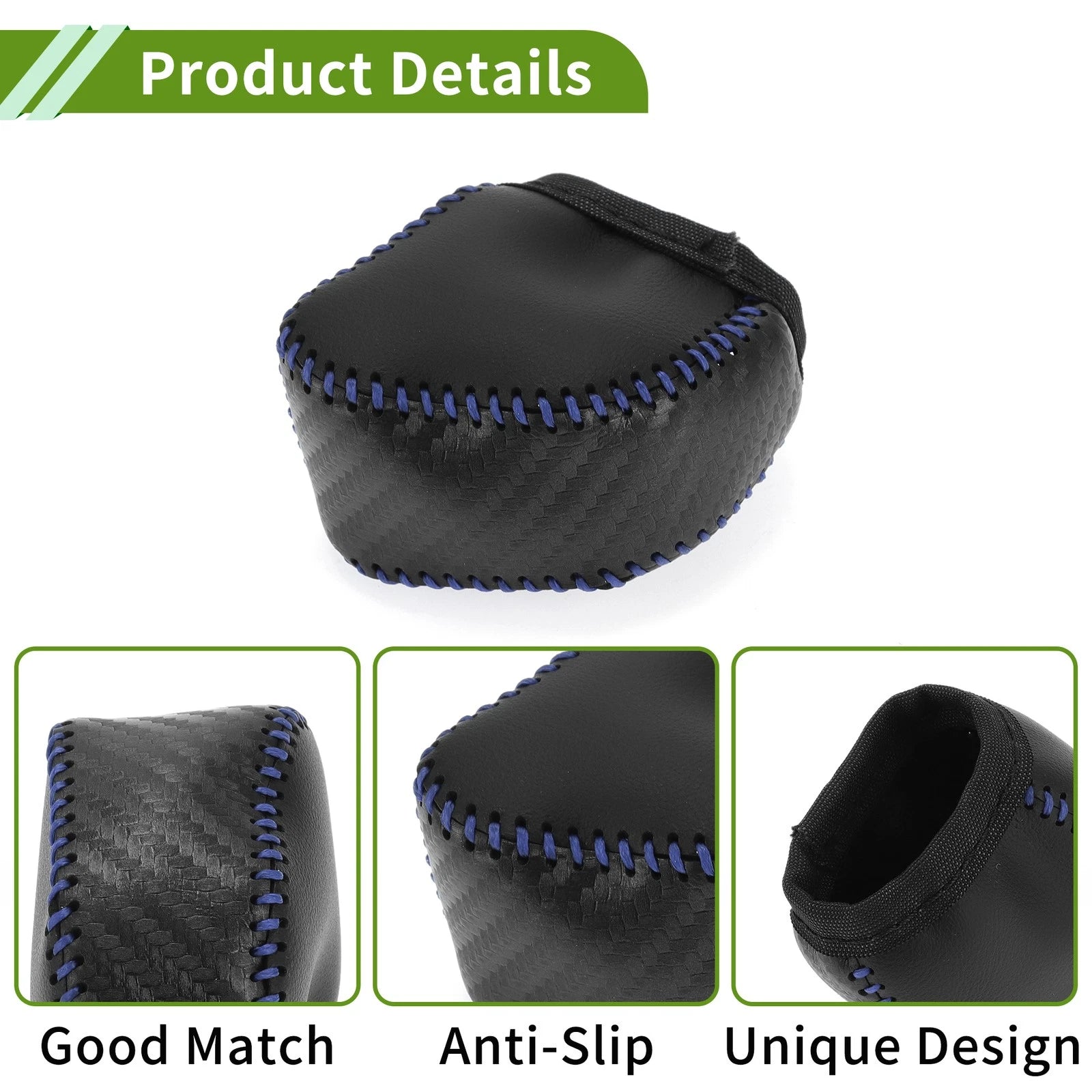 1 Pc Gear Shift Knob Cover for Lexus NX250 (2022–2023) Carbon Fiber Blue