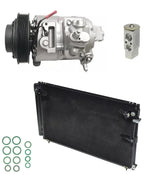 AC Compressor Kit With Condenser for Lexus LS430 4.3L V8 (2001–2006)