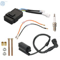 Ignition Coil Spark Plug Kit for Kawasaki Bayou 300 (1988–2004)