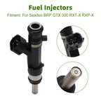 Set of 4 Fuel Injectors 0280158383 420874000 for Sea Doo GTX 300 RXT-X RXP-X