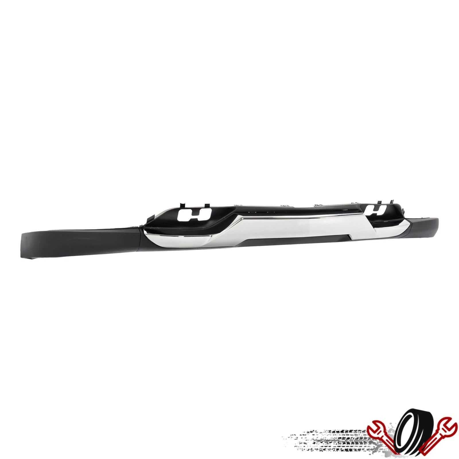 Front Bumper Valance & Chrome Skid Plate for Chevy Silverado 1500 (2016–2019)