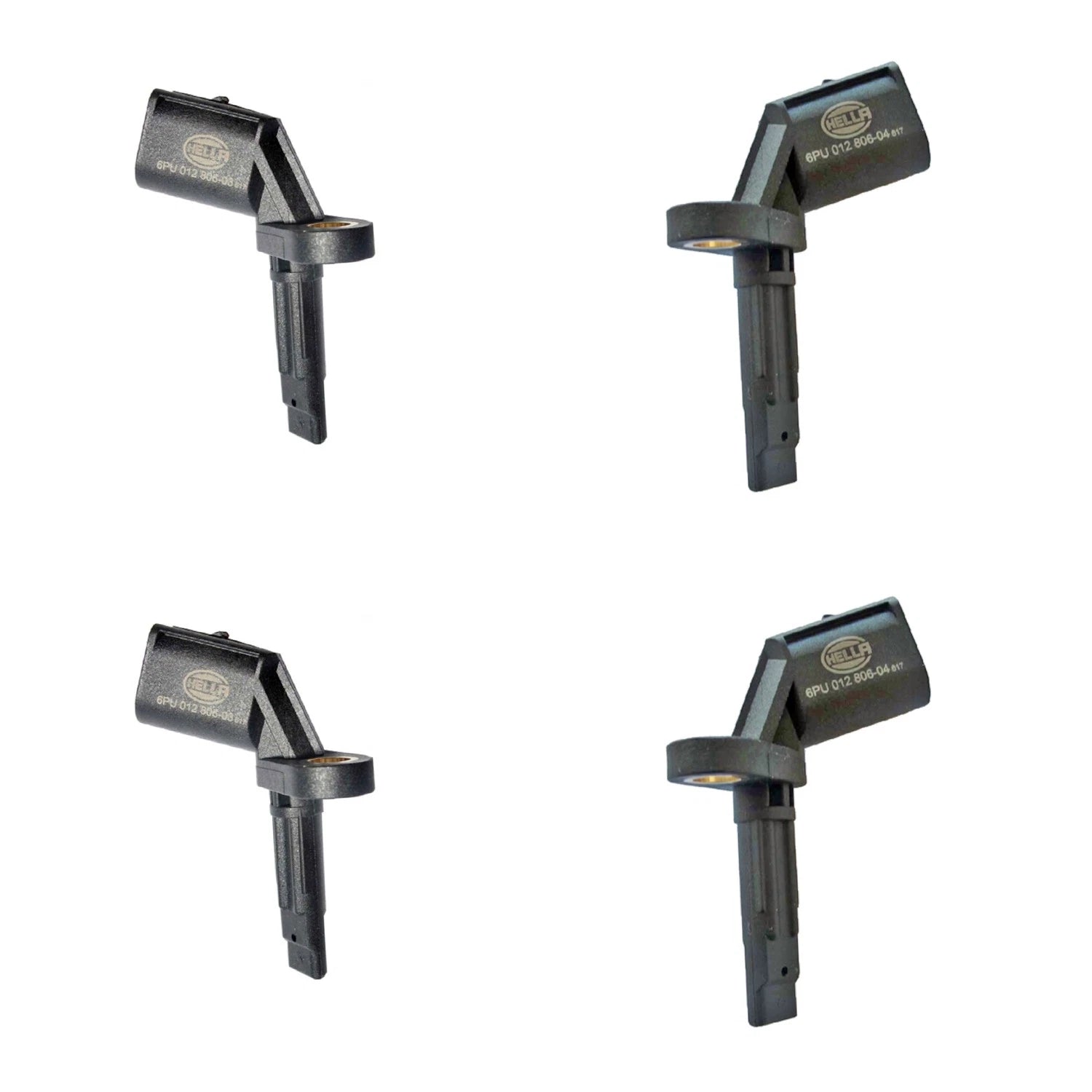 Hella ABS Sensor Kit for Audi A8 Quattro R8 (2-Pin Connector) (2000–2019)
