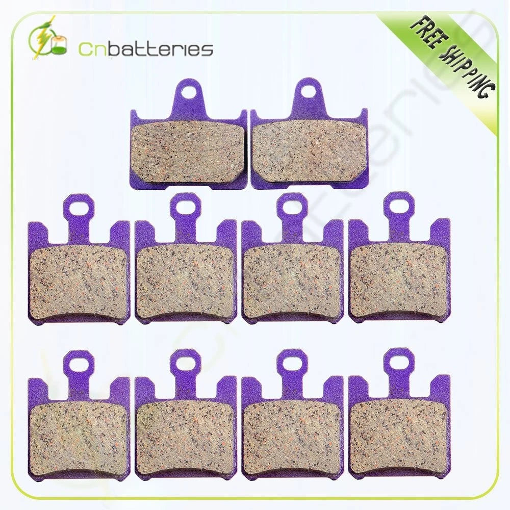 Carbon Fiber Brake Pads for Kawasaki Ninja ZX10R (2004–2007)
