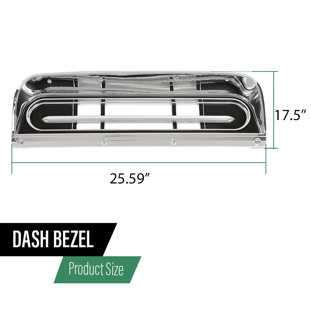 Instrument Cluster Dash Bezel for Ford F100 F250 F350 (1967–1972)