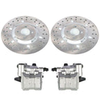 Front Brake Calipers & Disc Rotors for Yamaha Big Bear 400 (2000–2006)