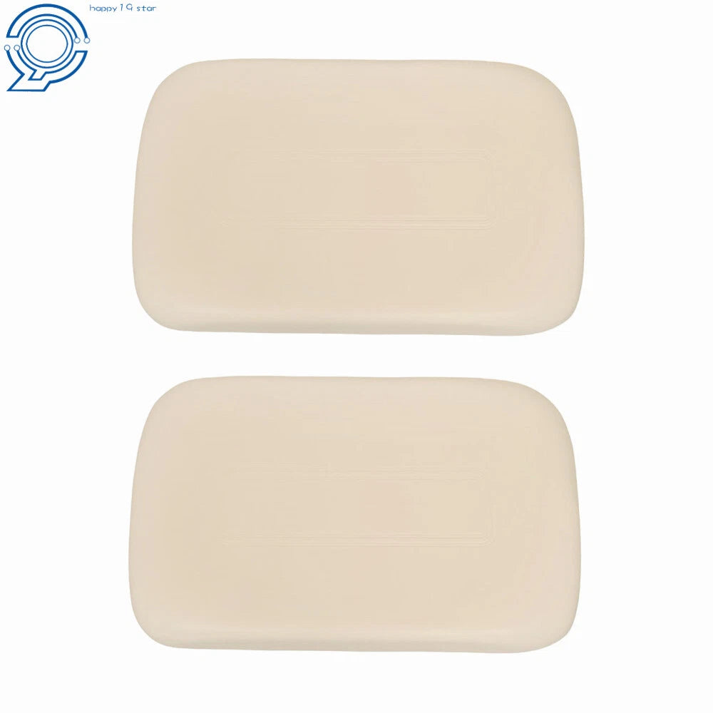 2X White Seat Back Assembly for Club Car DS Golf Cart (1979–1999)