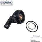 Thermostat w/ Housing for Mercury Outboard 135-400 HP (892864T04, 8M0174561)