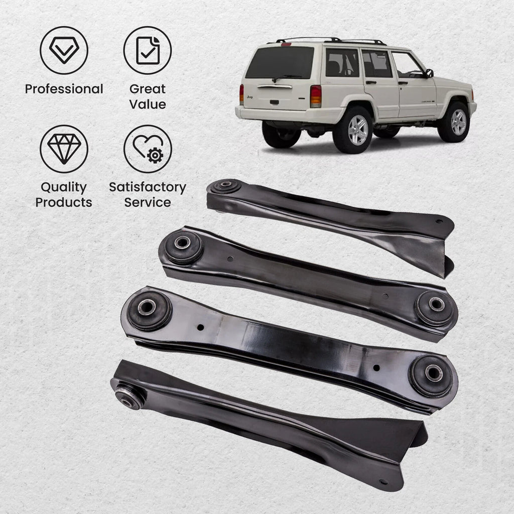 Set of 4 Control Arms for Jeep Cherokee (1990–2001)
