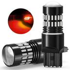 2X Red Flash Strobe LED Light Bulbs
