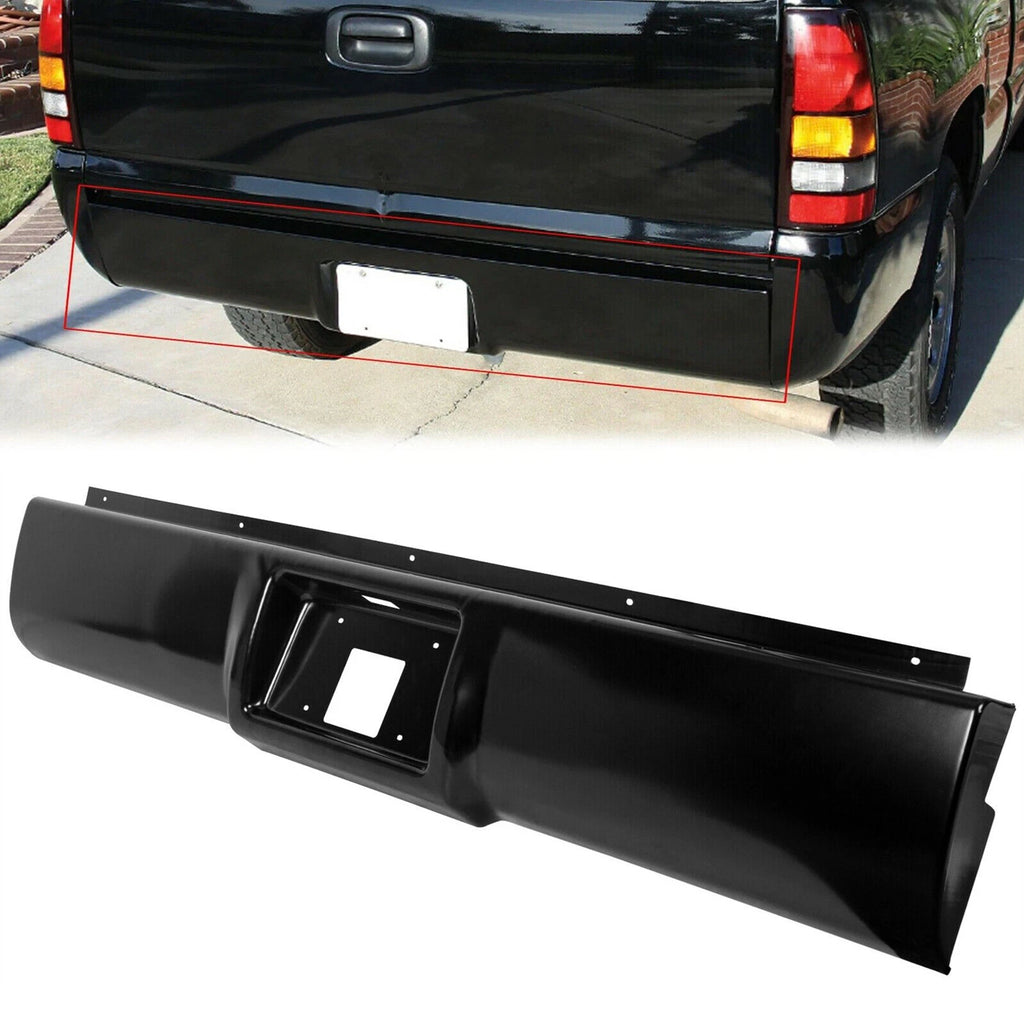 Steel Bumper Roll Pan for Chevrolet Silverado Sierra C1500 2500 3500 (1988–1998)